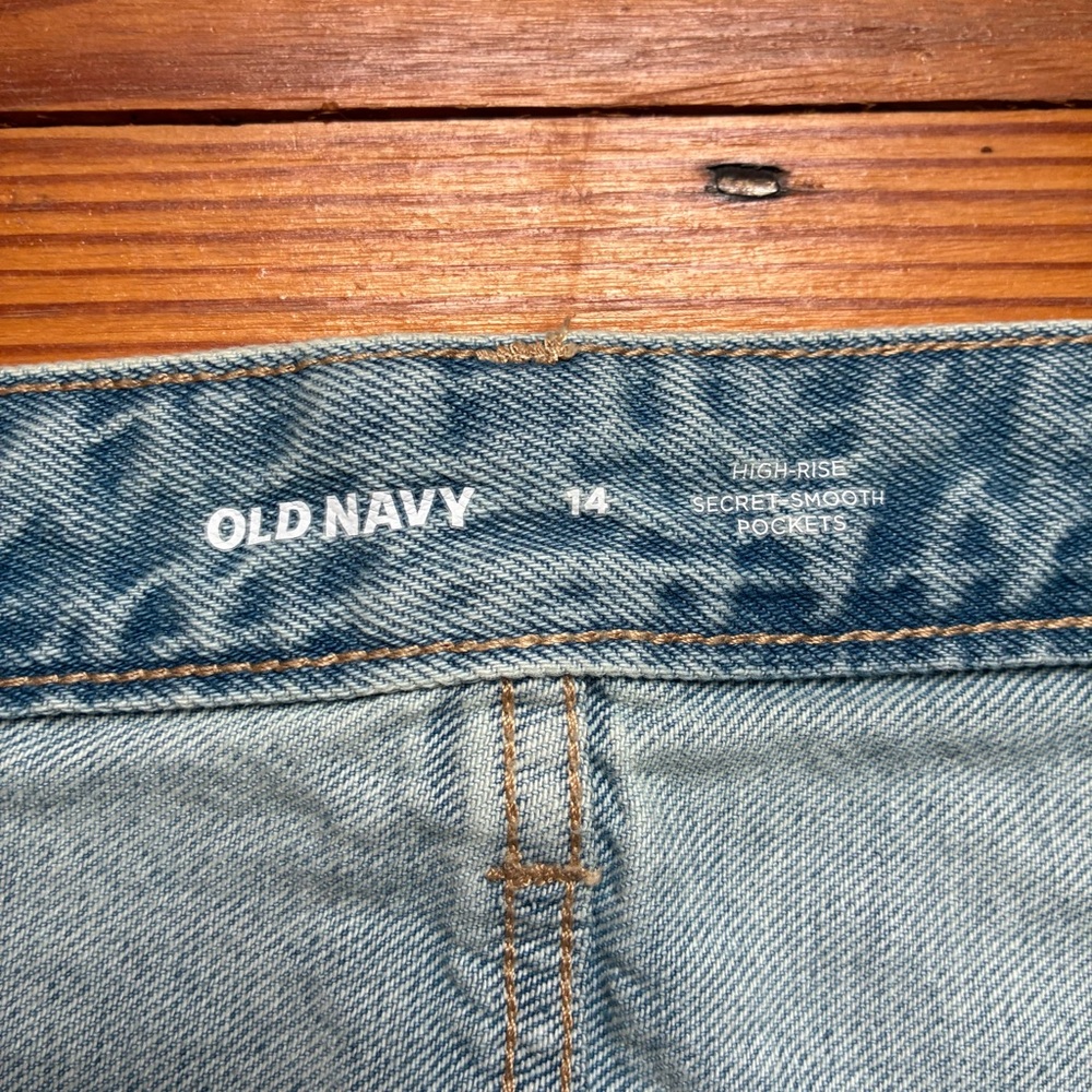 Old Navy High-Rise Denim Skirt, EUC, 14 - Picture 6 of 9